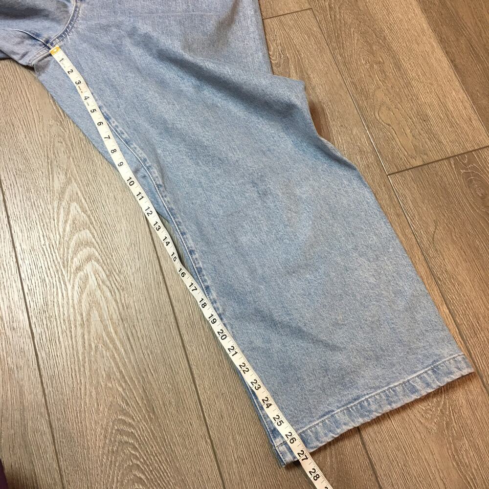 NWT Madewell Emmett Wide-Leg Light Blue Jeans W 33 - Picture 10 of 11
